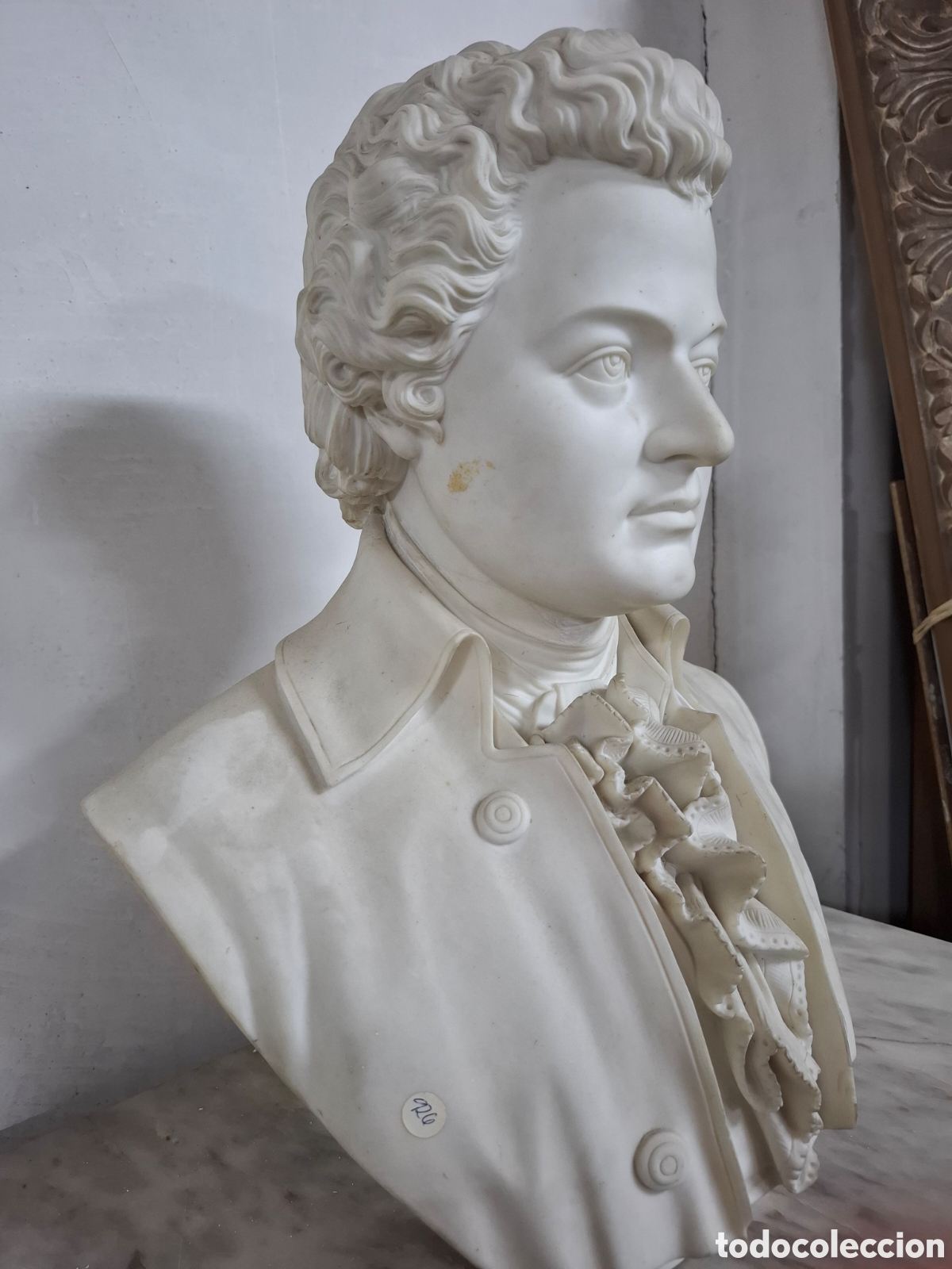 Antig&uuml;edades: Porcelana en biscuit de Mozart - Foto 4