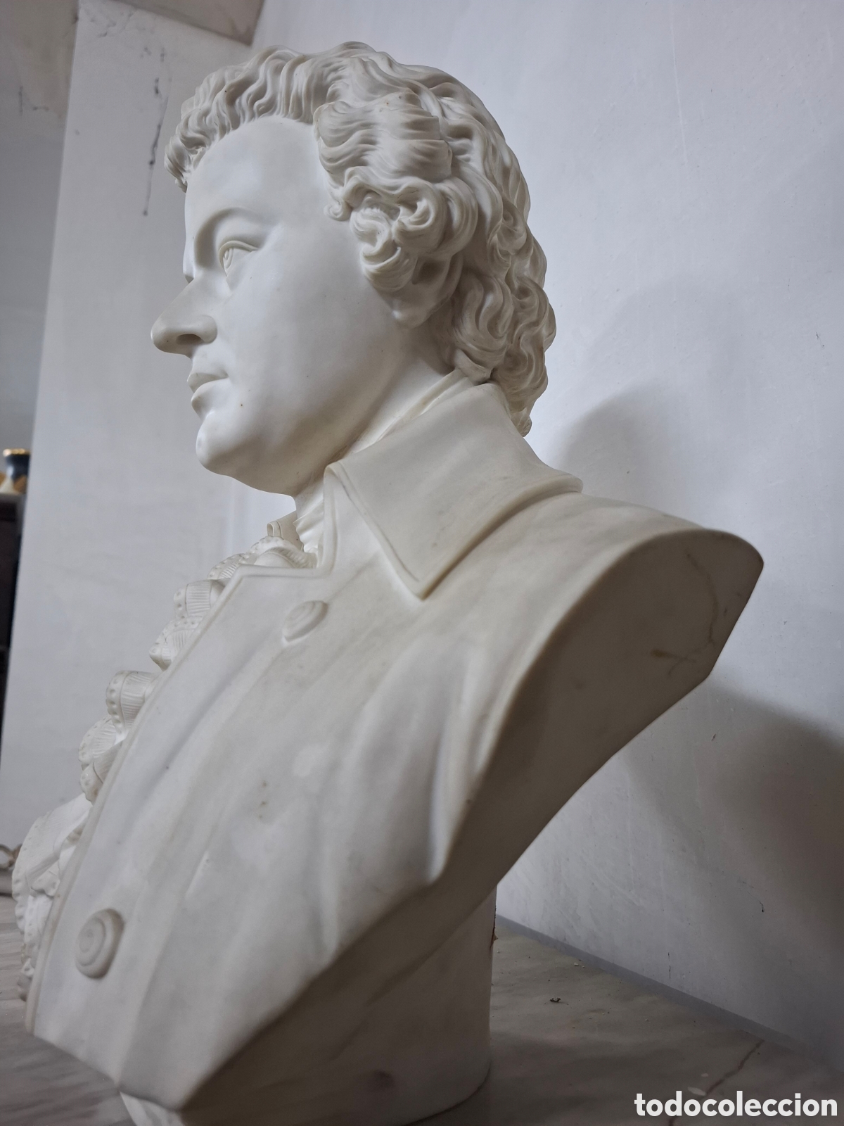 Antig&uuml;edades: Porcelana en biscuit de Mozart - Foto 6