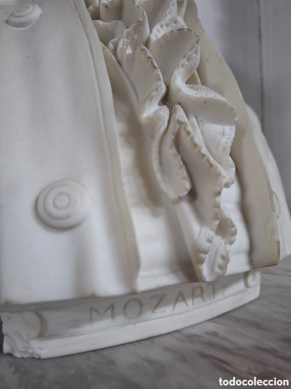 Antig&uuml;edades: Porcelana en biscuit de Mozart - Foto 7