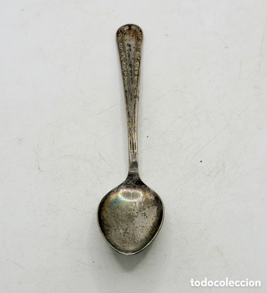 Antig&uuml;edades: Antigua Cuchara Plateada - Foto 2