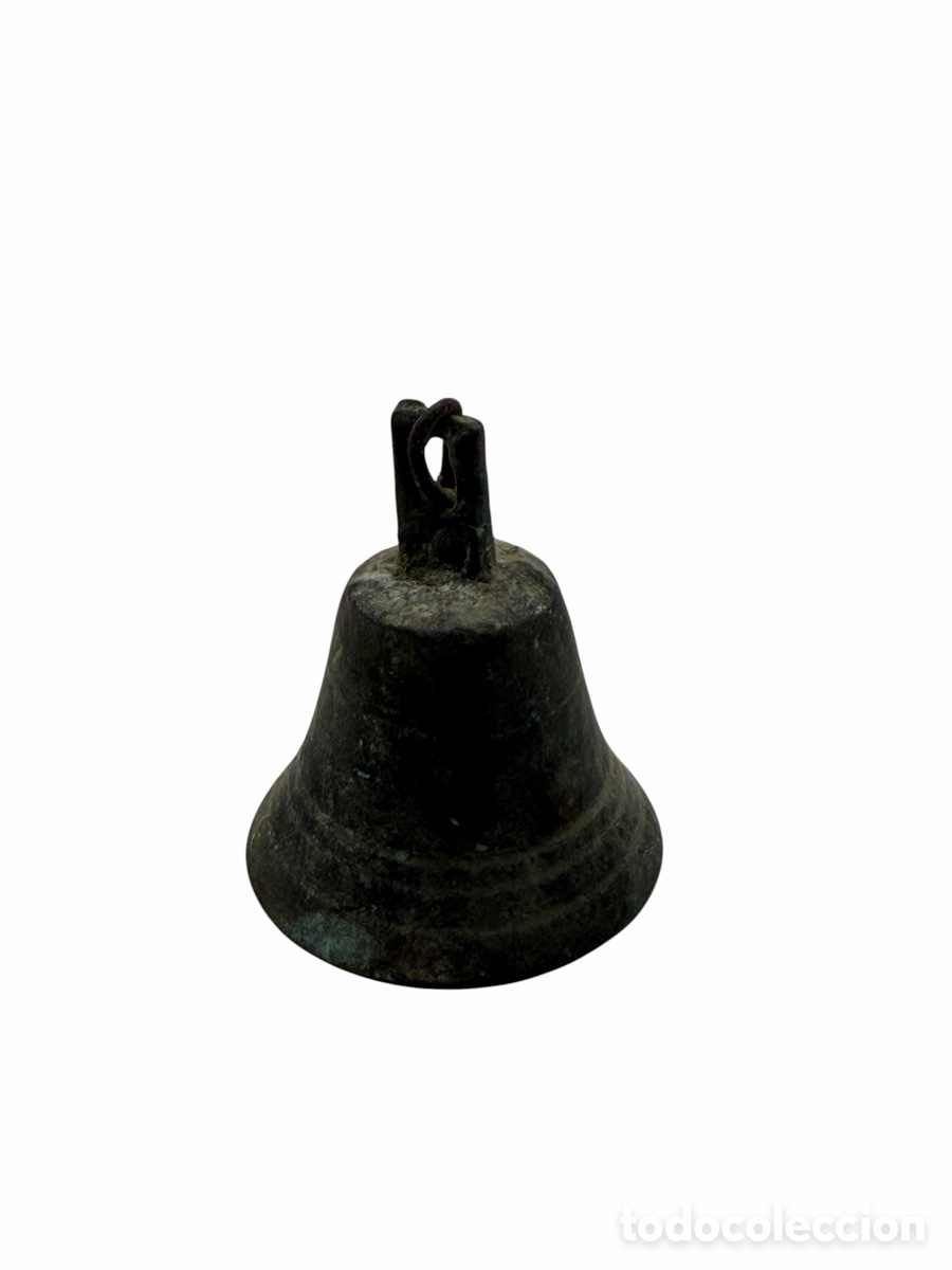 Antiguidades: Antigua Campana de Metal
