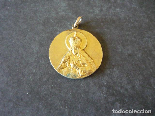Antiguidades: NUESTRA SE&Ntilde;ORA ESPERANZA MACARENA ANTIGUA MEDALLA RECUERDO DE SEVILLA 2,5 CM