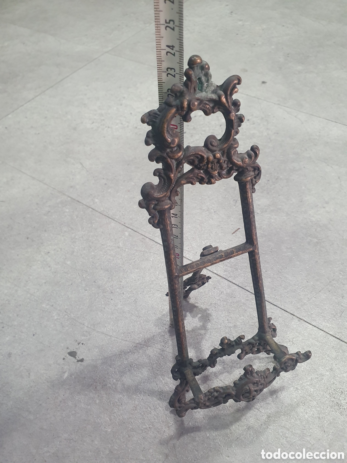 Antig&uuml;edades: Antiguo atril bronce. (L127) - Foto 4