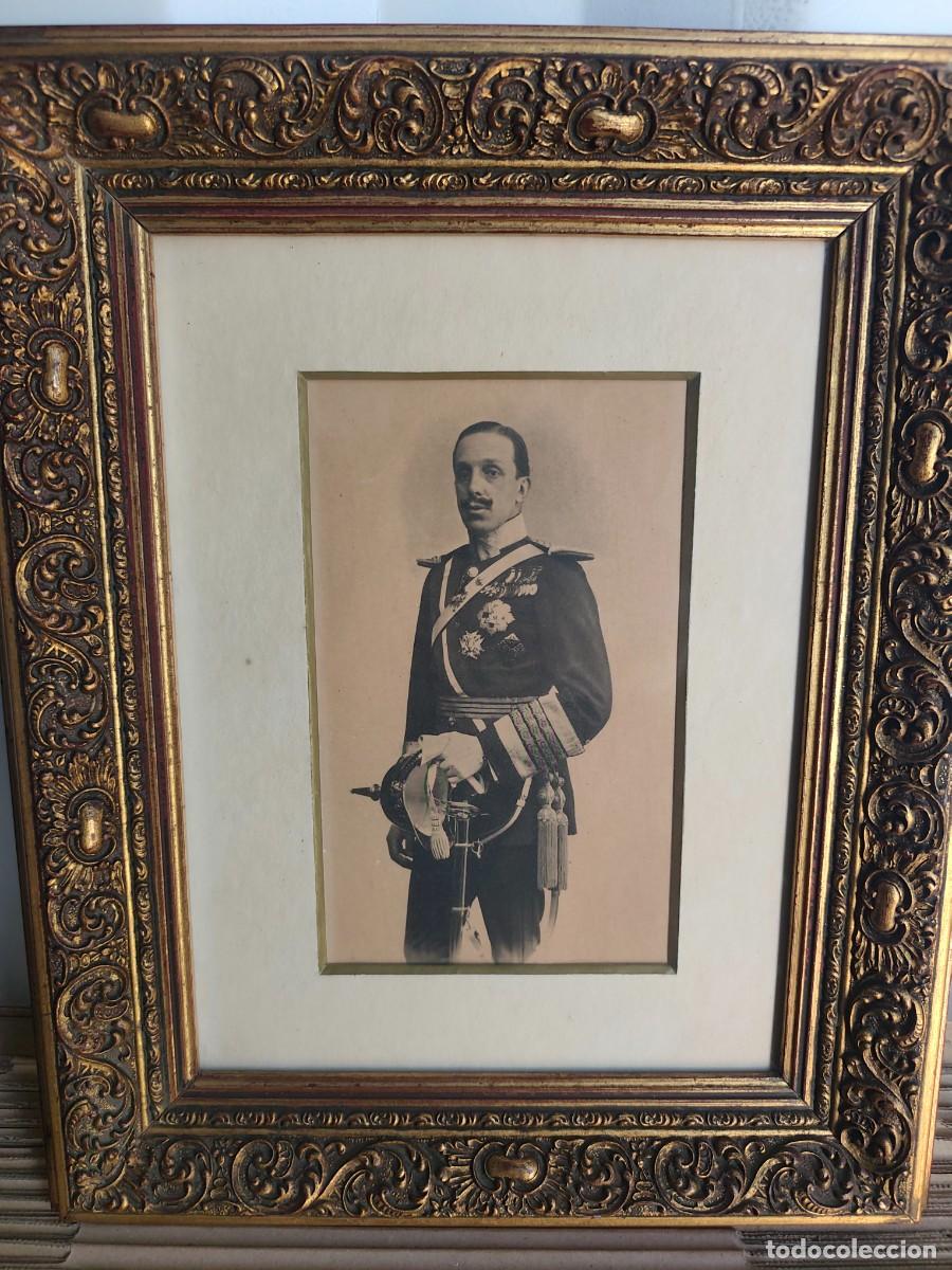 Antig&uuml;edades: Cuadro Rey Alfonso xiii