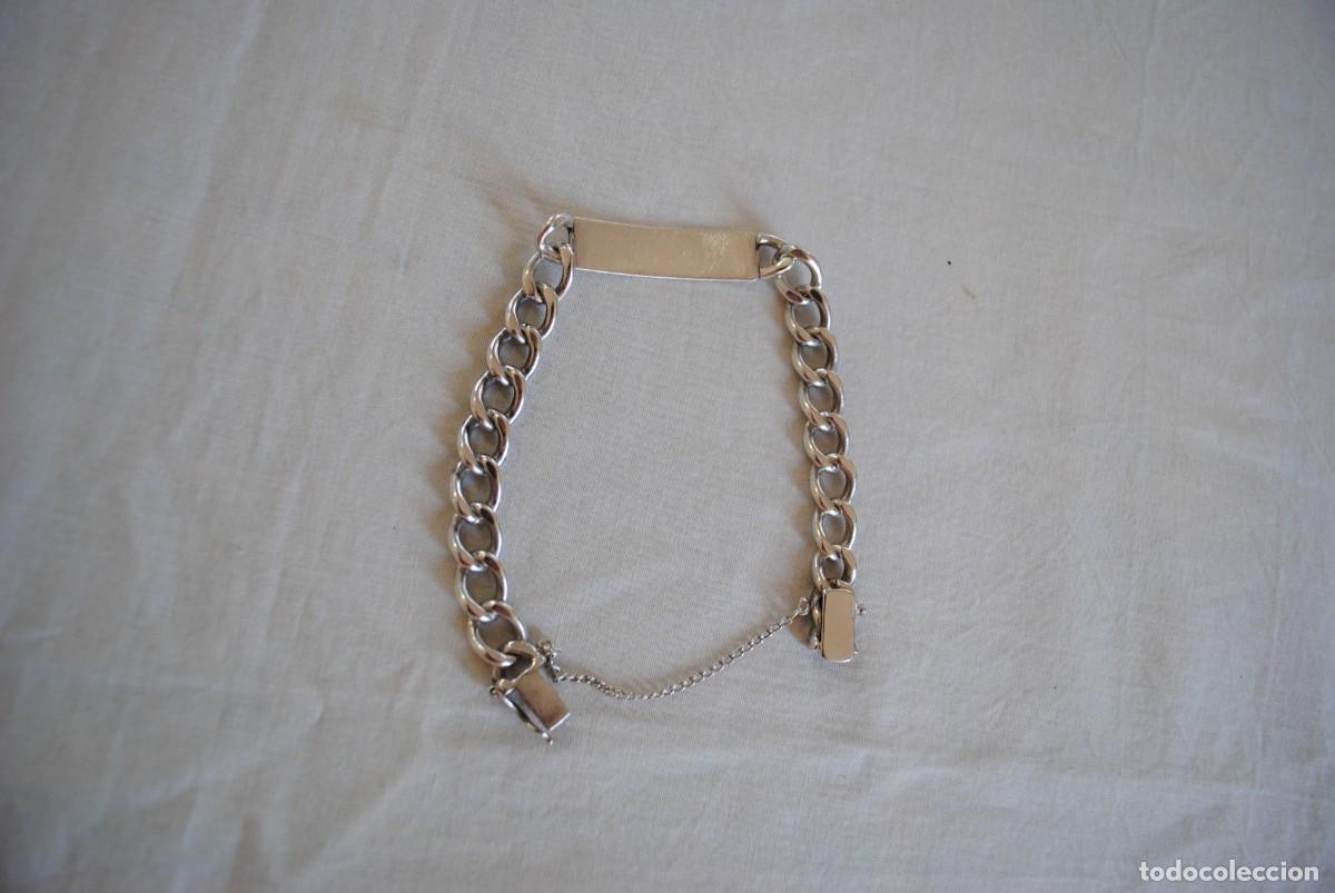 Antig&uuml;edades: ESCLAVA DE PLATA EN FORMA CLASICA , 39 GRAMOS . - Foto 3
