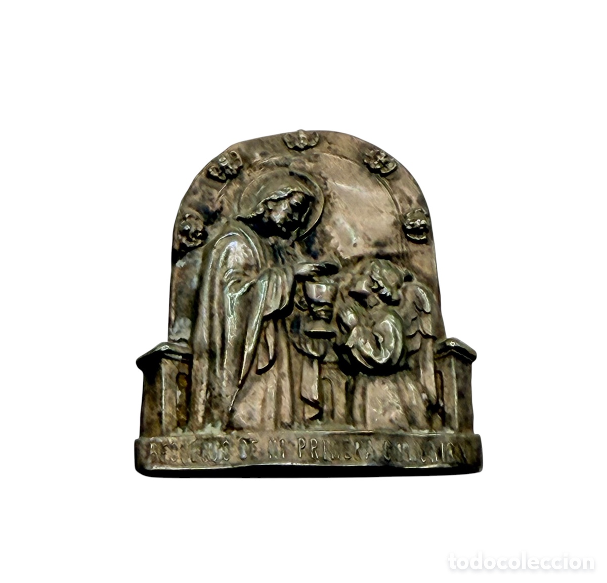 Antiques: Antiguo Relieve de la Virgen