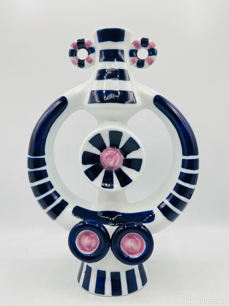 Antig&uuml;edades: Sargadelos jarr&oacute;n porcelana gallega original 30 cm dise&ntilde;o vintage