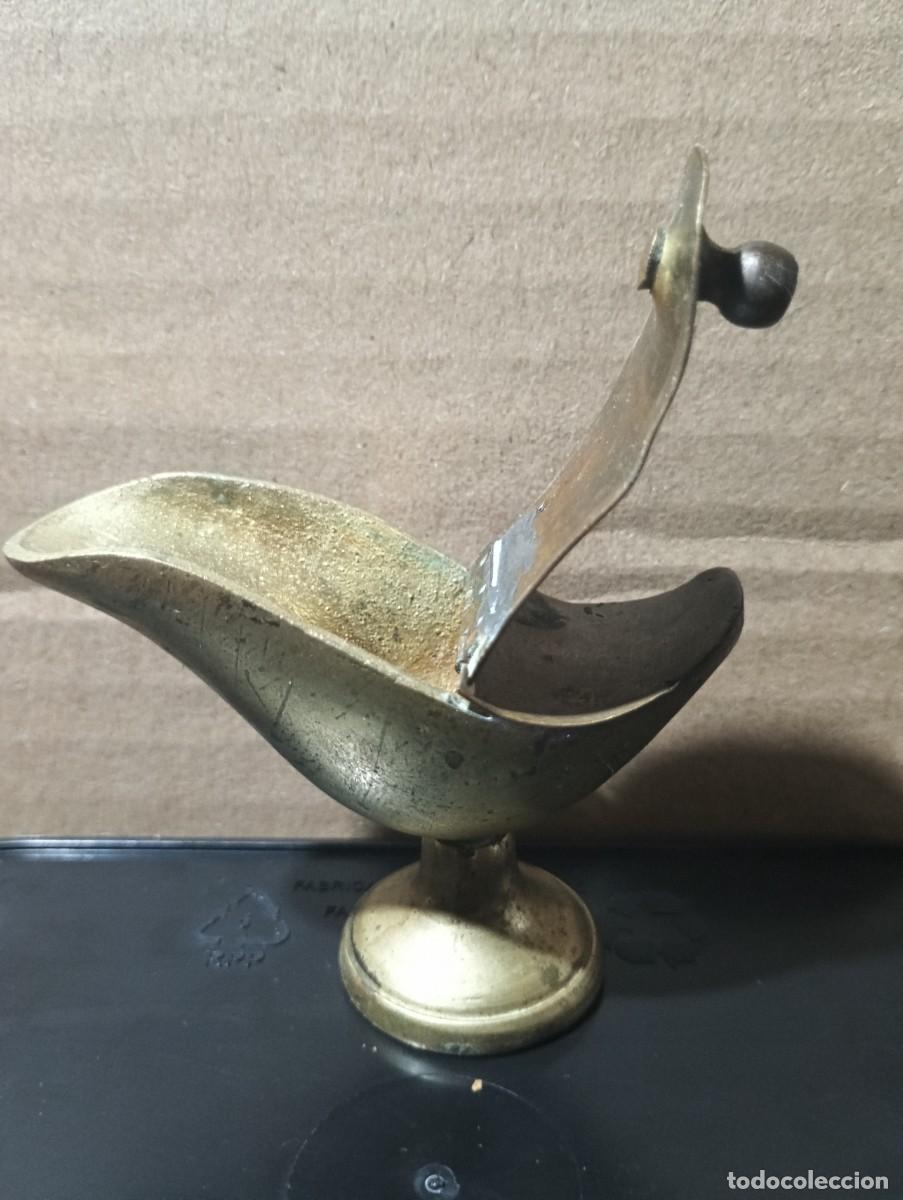 Antig&uuml;edades: NAVETA INCIENSO-BRONCE/LATON. - Foto 2