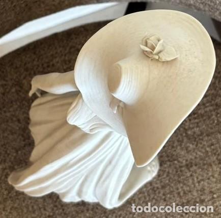 Antig&uuml;edades: FIGURA DE MUJER DE PORCELANA MARCA REX VALENCIA