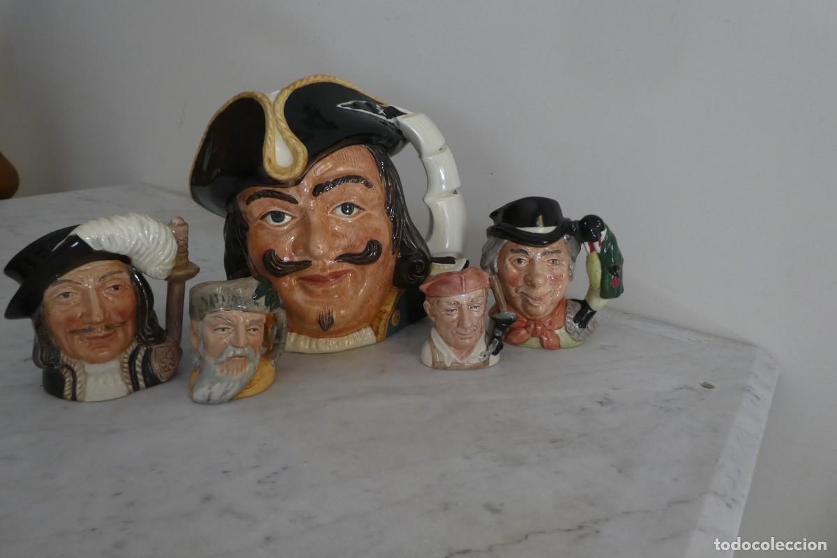 Antig&uuml;edades: Jarras inglesas antiguas Royal Doulton