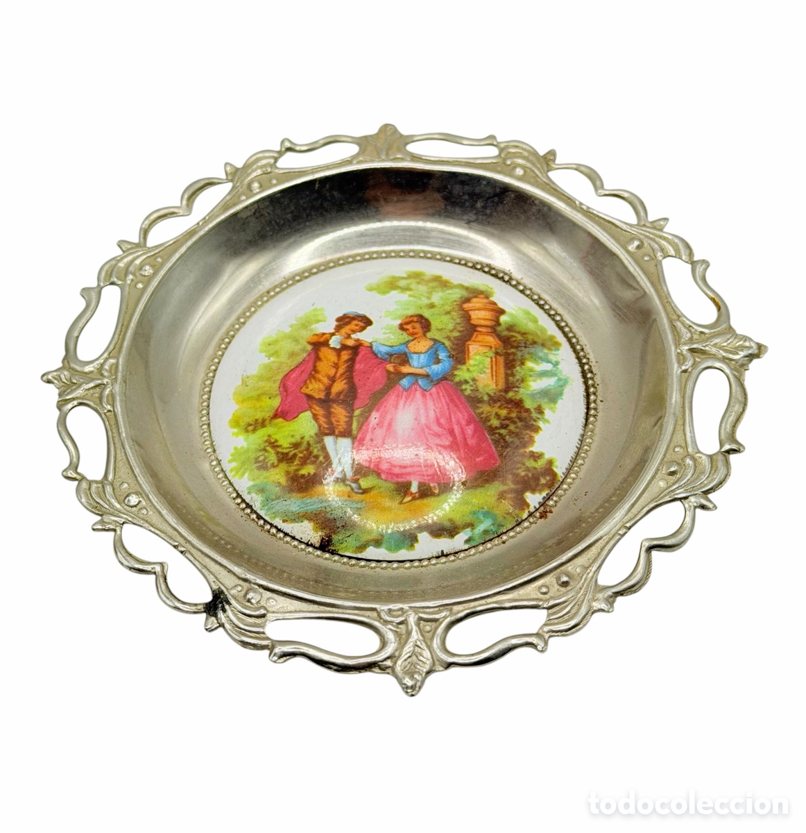 Antiguidades: Antigua Bandeja Fragonard