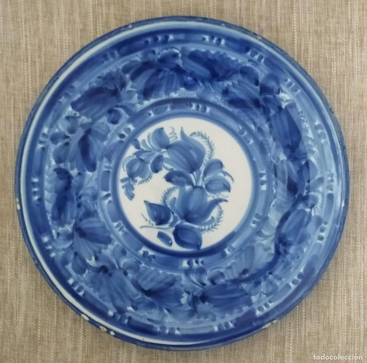 Antig&uuml;edades: ANTIGUO PLATO MANISES AVI&Ntilde;&Oacute;