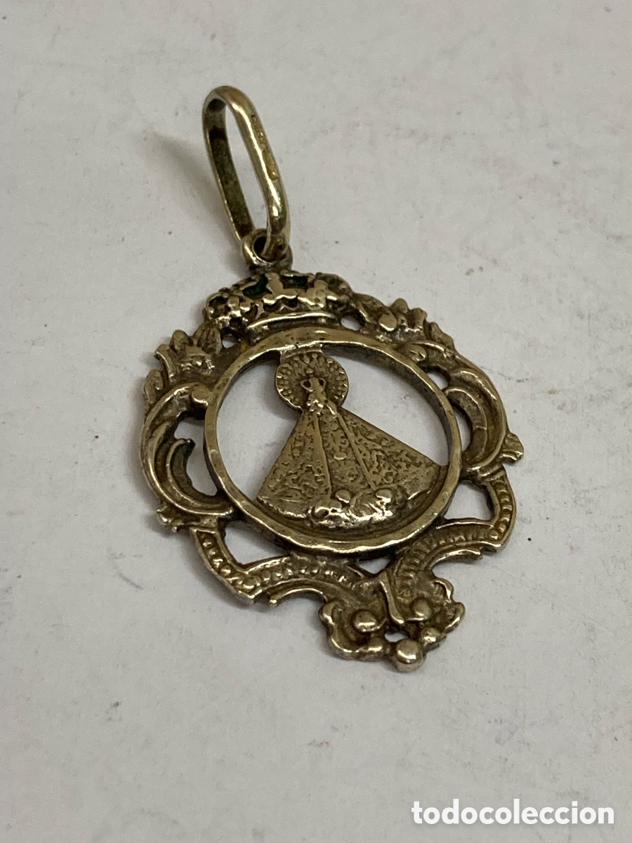 Antig&uuml;edades: Medalla de plata religiosa C626