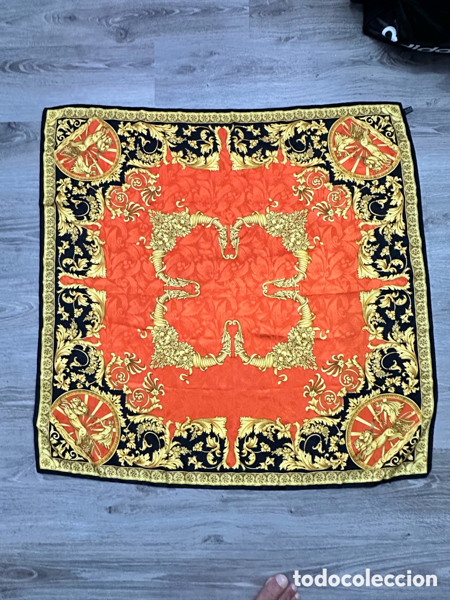 Antiquit&eacute;s: ANTIGUO PA&Ntilde;UELO DE SEDA VINTAGE