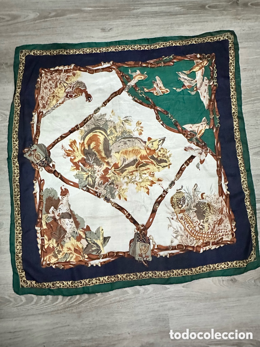 Antiguidades: ANTIGUO PA&Ntilde;UELO DE SEDA VINTAGE