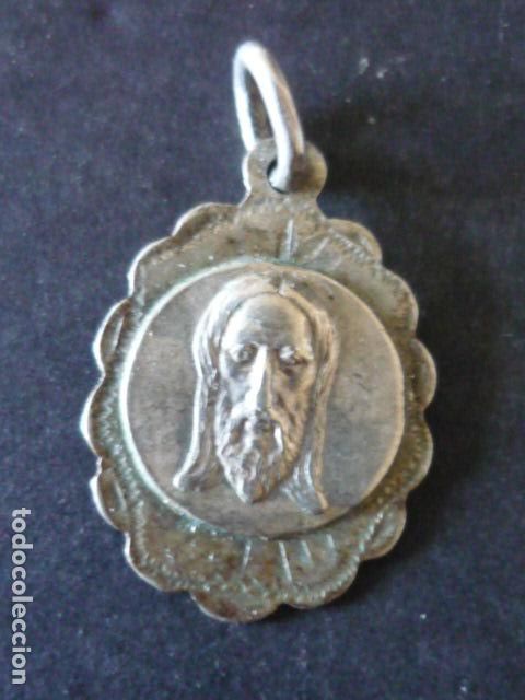 Antiquit&auml;ten: SANTA FAZ MEDALLA EN PLATA 1 X 2 CM
