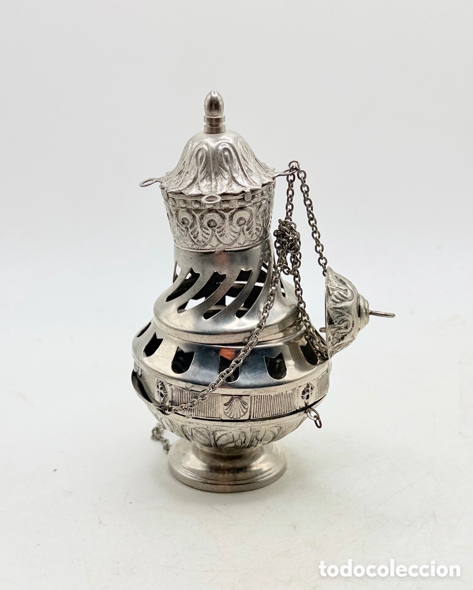 Antiques: Antiguo Incensario Religioso