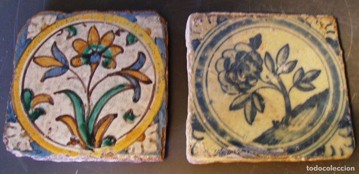 Antig&uuml;edades: AZULEJOS TRIANA XVIII - Foto 1