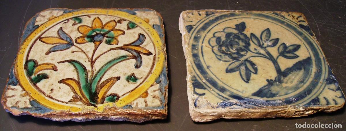 Antig&uuml;edades: AZULEJOS TRIANA XVIII - Foto 2