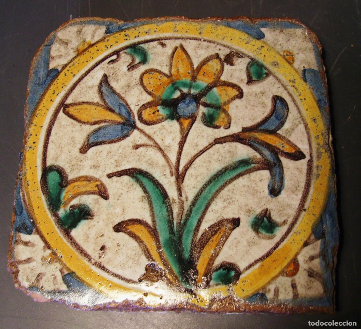 Antig&uuml;edades: AZULEJOS TRIANA XVIII - Foto 3