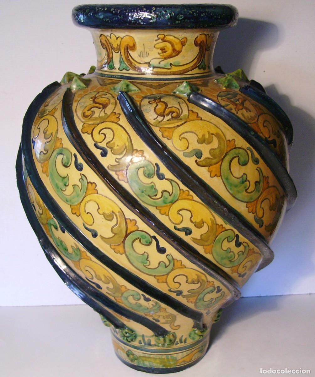 Antiques: MONUMENTAL TINAJA NERVADA CER&Aacute;MICA DE TRIANA XIX &ndash; XX