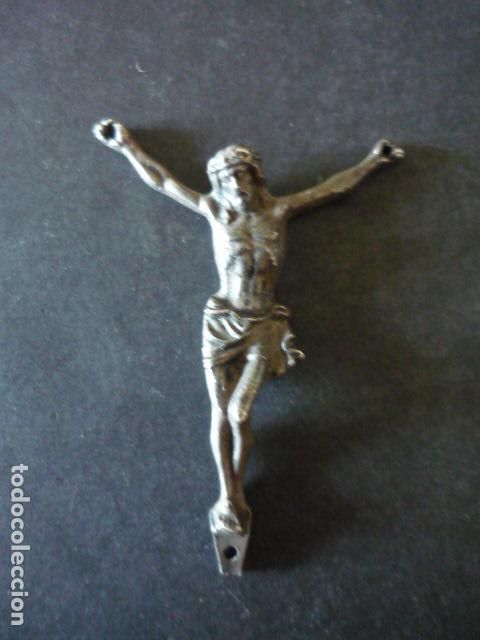 Antig&uuml;edades: CRISTO CRUCIFICADO CRUCIFIJO 4 X 5 CM