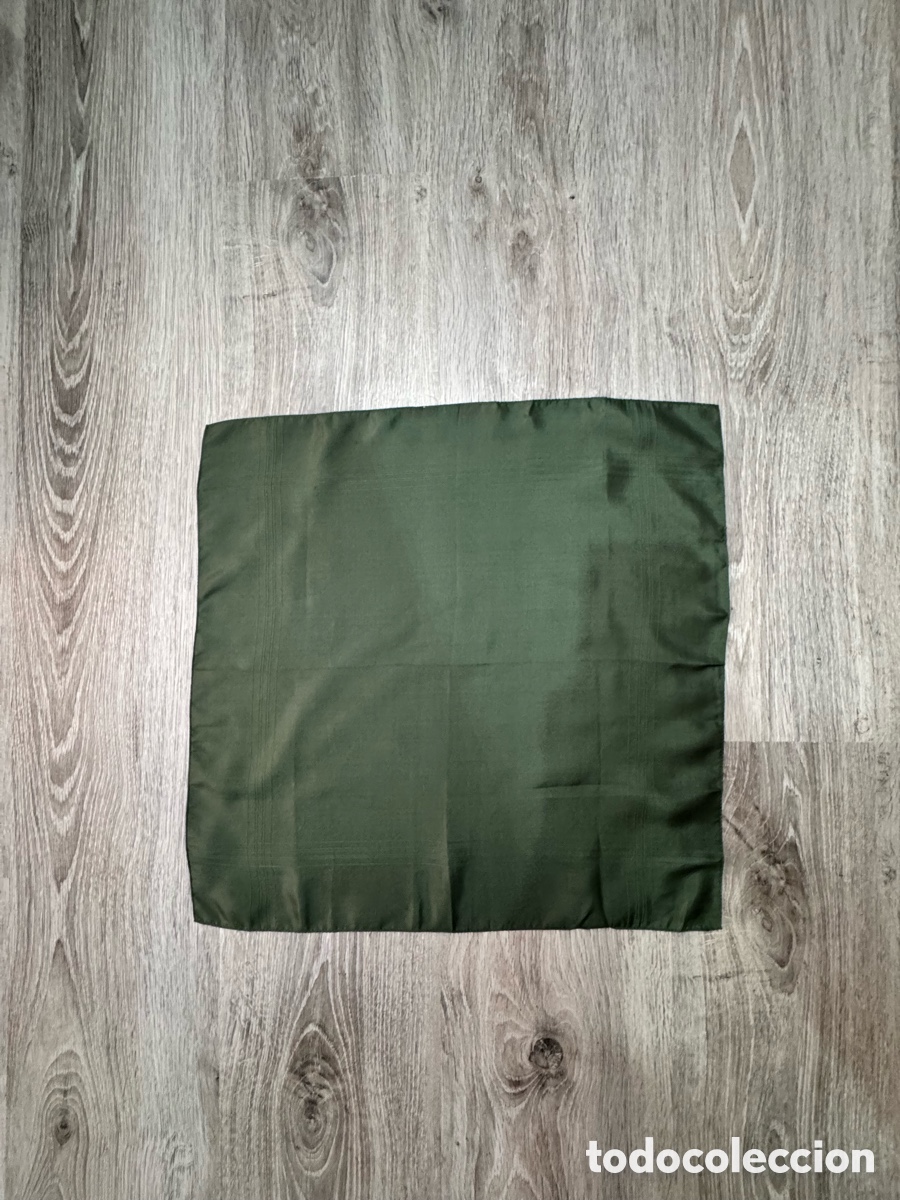 Antig&uuml;edades: ANTIGUO PA&Ntilde;UELO DE SEDA VINTAGE DI&Aacute;METRO 46cm x 46cm