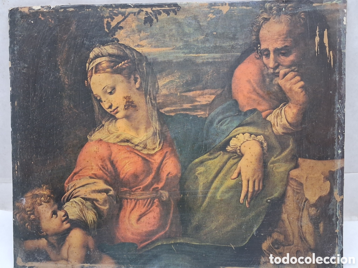 Antig&uuml;edades: Lamina sobre tablerillo - Foto 2