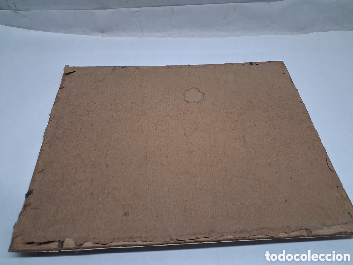 Antig&uuml;edades: Lamina sobre tablerillo - Foto 3