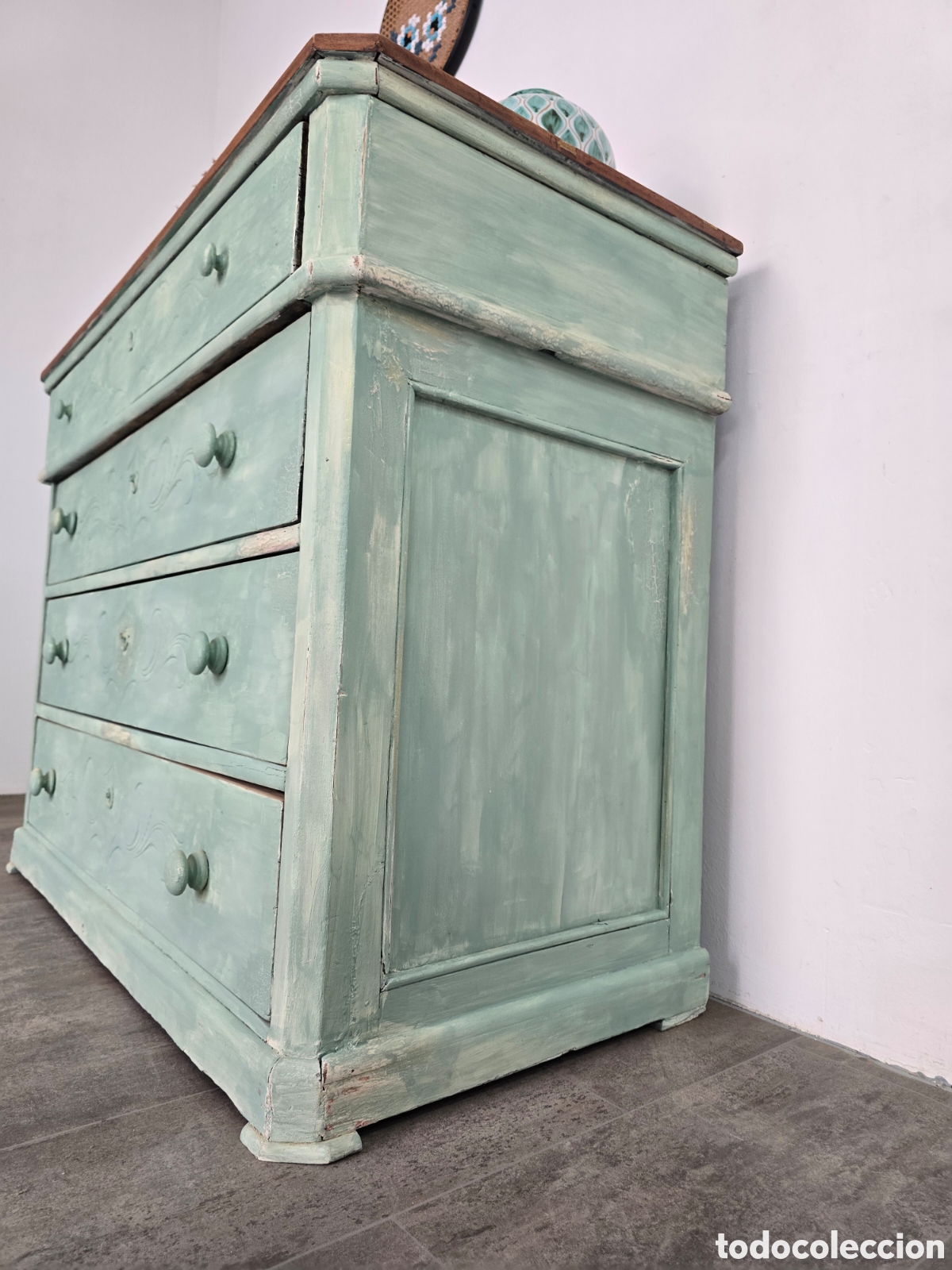 Antig&uuml;edades: C&oacute;moda restaurada de 150 a&ntilde;os - Foto 2