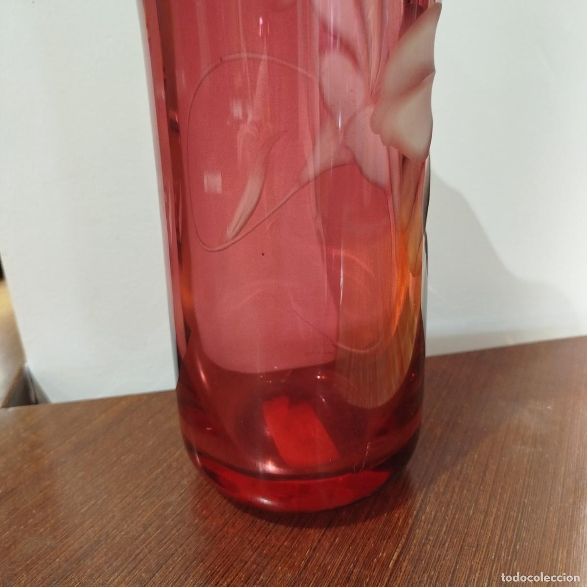 Antig&uuml;edades: Cristal y vidrio - Jarr&oacute;n Moser - Foto 9