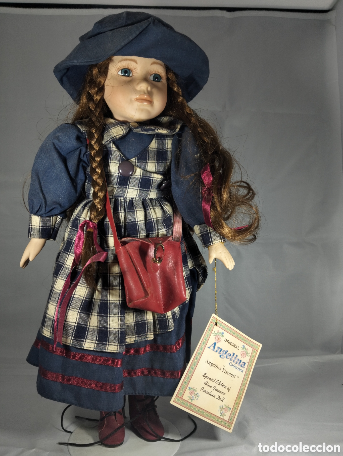 Antig&uuml;edades: una mu&ntilde;eca de porcelana de la marca &rdquo;Angelina Collection&rdquo;,