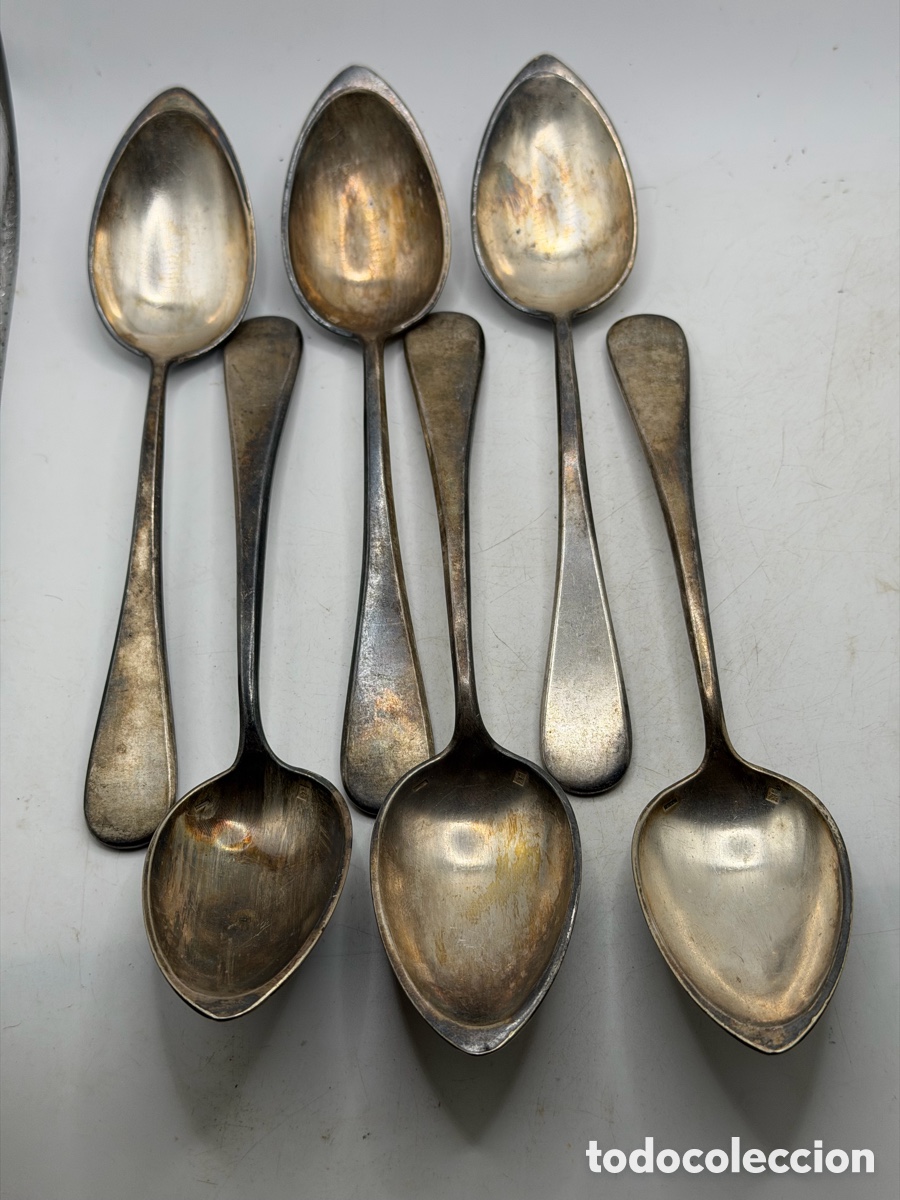 Oggetti Antichi: Lote de Cucharas de Plata Christofle