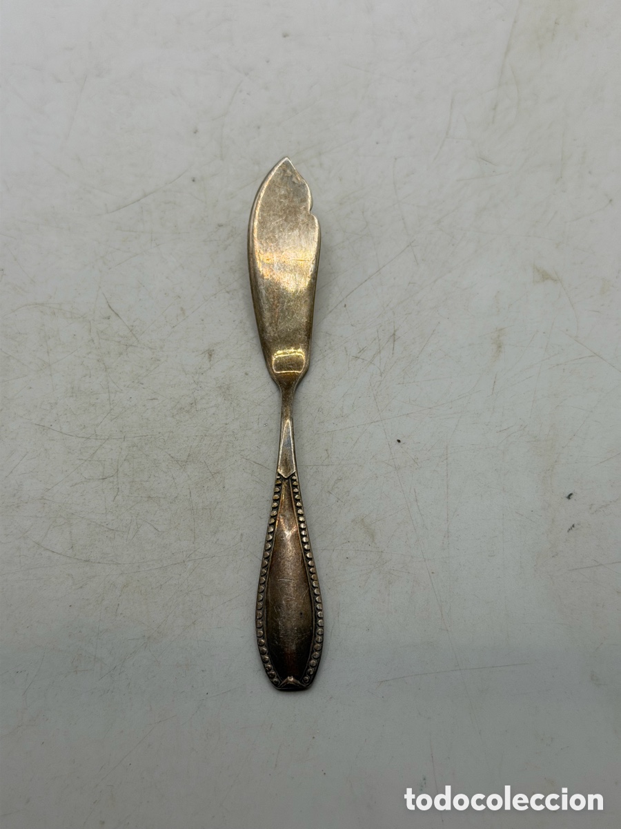Oggetti Antichi: Antiguo Cuchillo de Plata