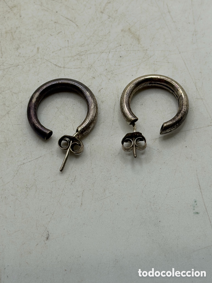Antig&uuml;edades: Antiguos Pendientes de Plata de Ley