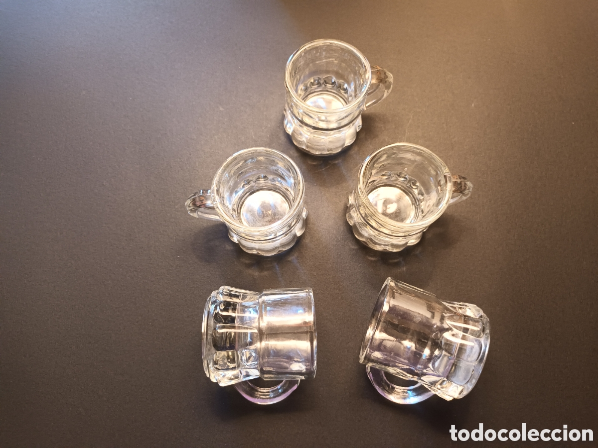Antig&uuml;edades: 10 ANTIGUAS JARRITAS COPITAS CHUPITOS - Foto 8