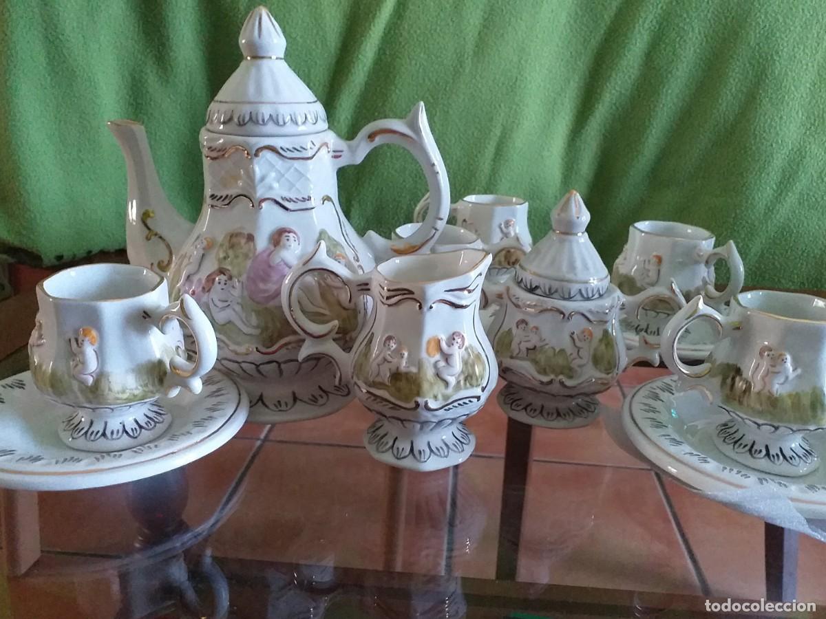 Antig&uuml;edades: Juego de caf&eacute; de los a&ntilde;os 70 - Foto 1
