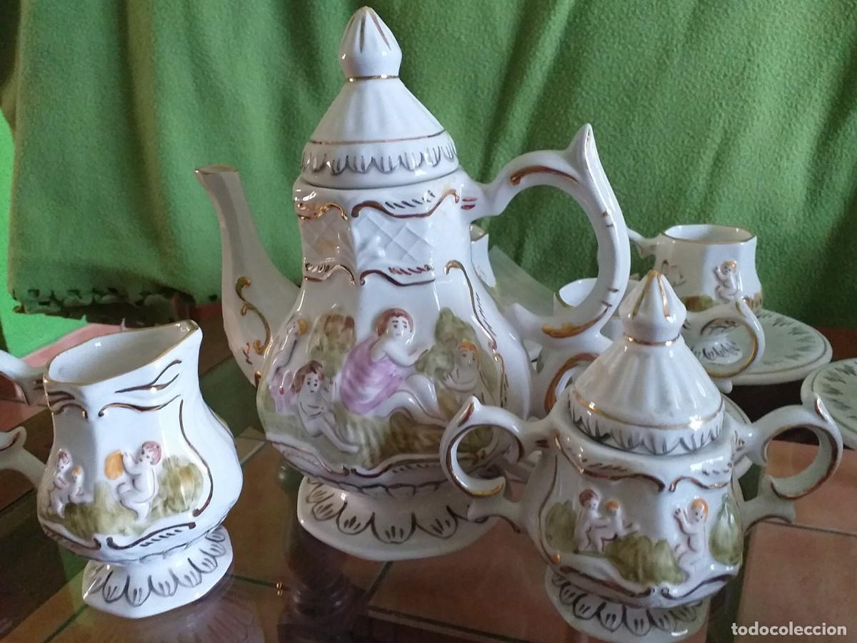 Antig&uuml;edades: Juego de caf&eacute; de los a&ntilde;os 70 - Foto 4