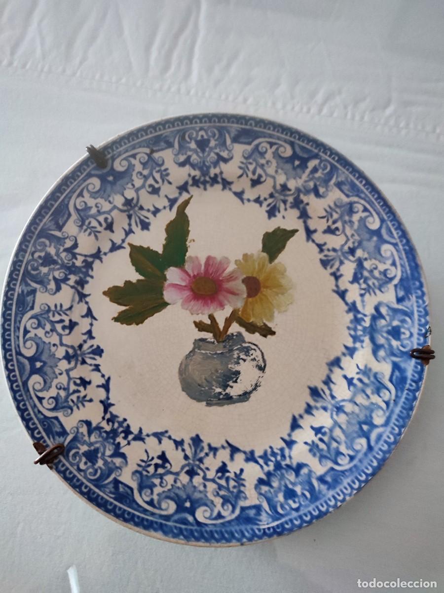 Antiguidades: Plato decorativo antiguo
