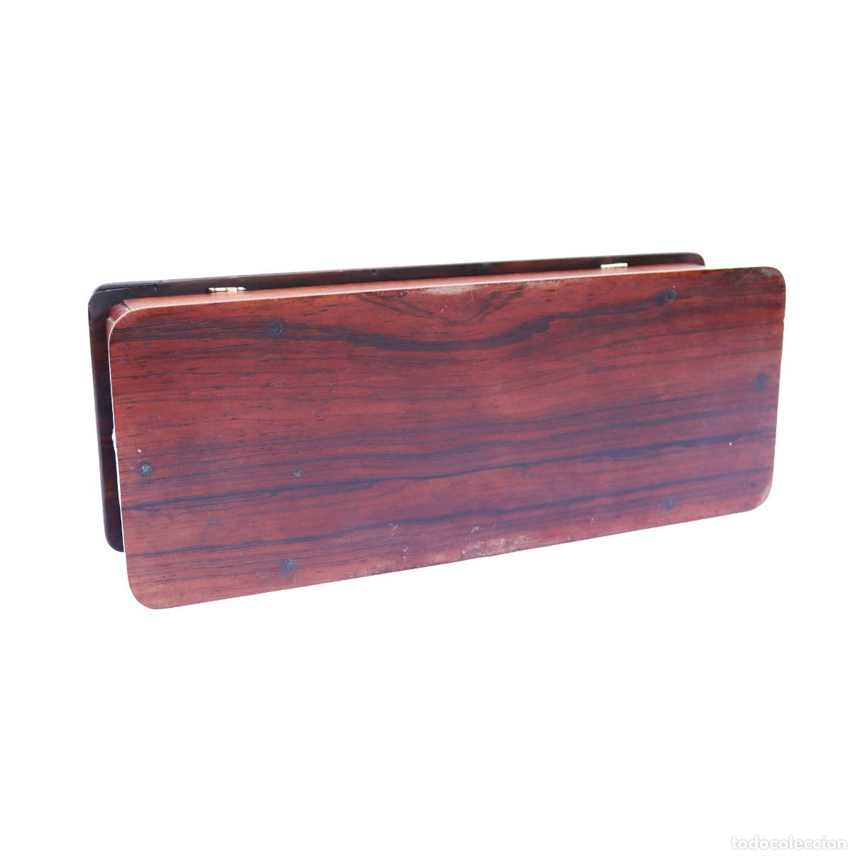 Antig&uuml;edades: Caja de Palo Santo y Plata - Foto 8