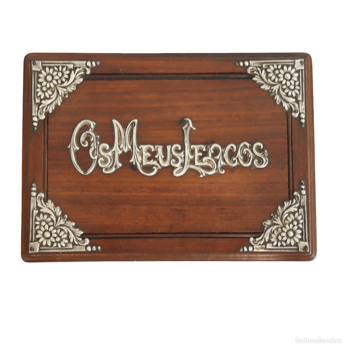 Antig&uuml;edades: Caja de Palo Santo y Plata - Foto 2