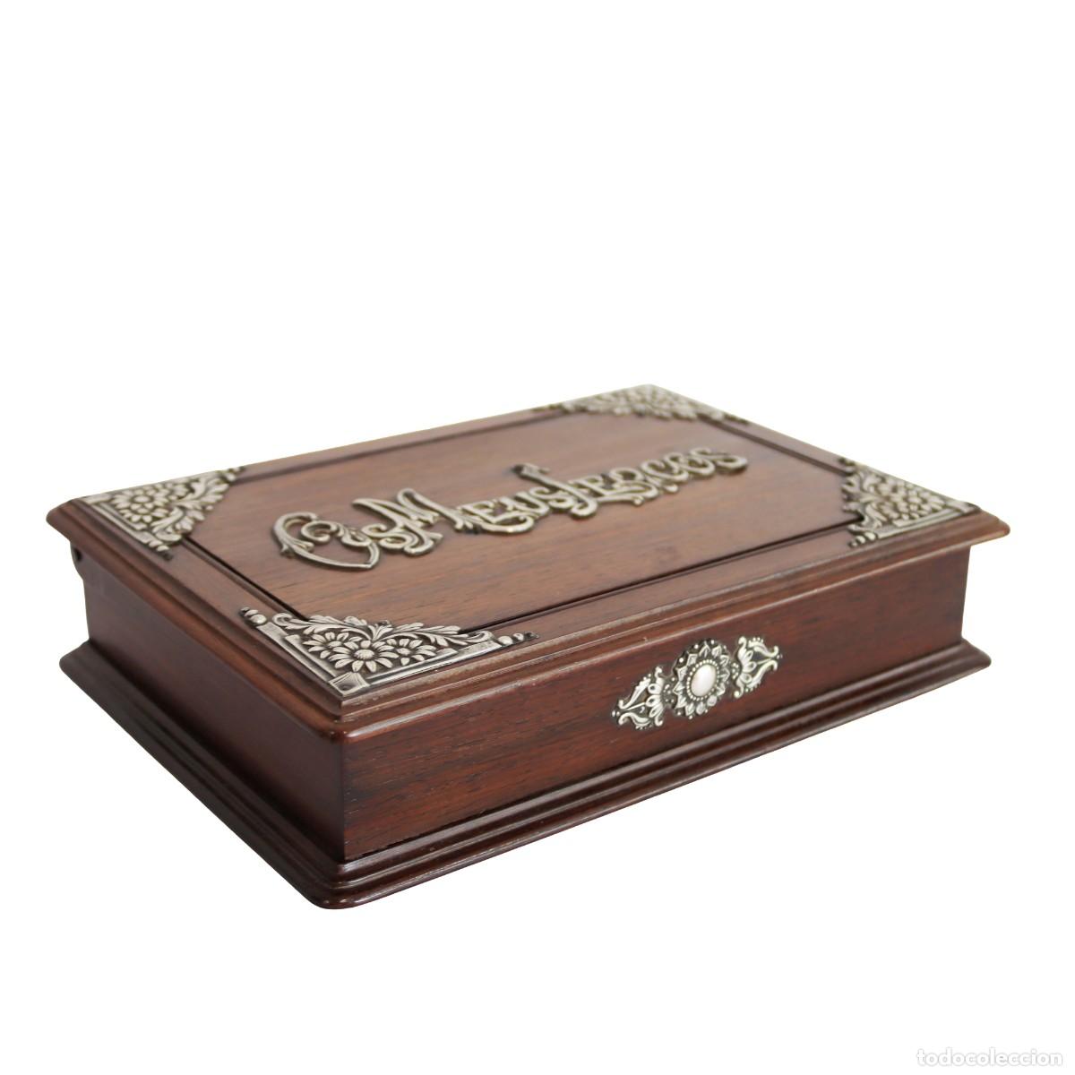 Antig&uuml;edades: Caja de Palo Santo y Plata - Foto 3