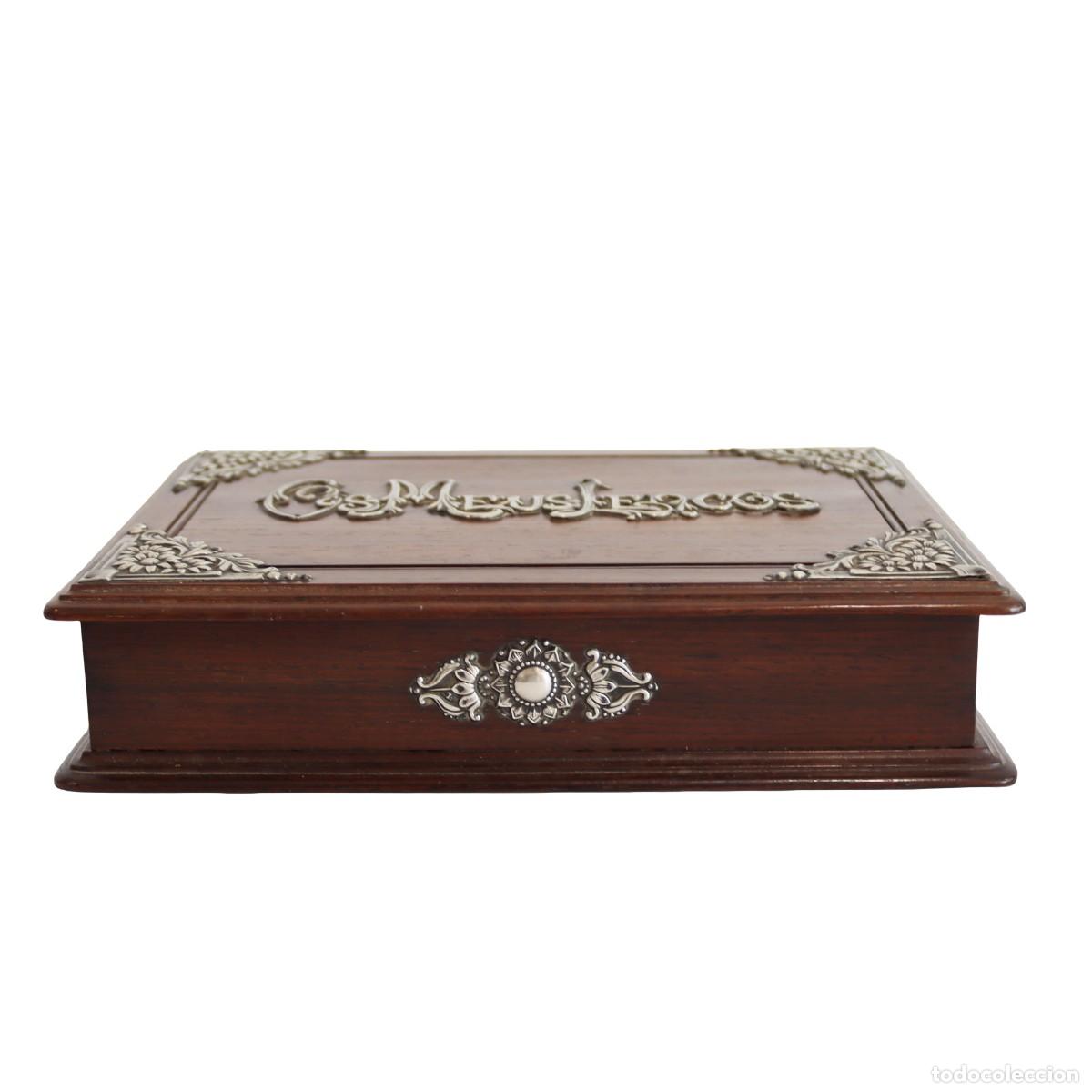 Antig&uuml;edades: Caja de Palo Santo y Plata - Foto 4