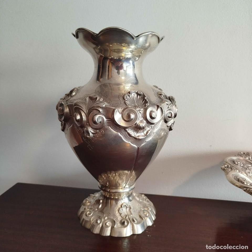 Antig&uuml;edades: Jarra de plata | 25 cm | 627 gramos