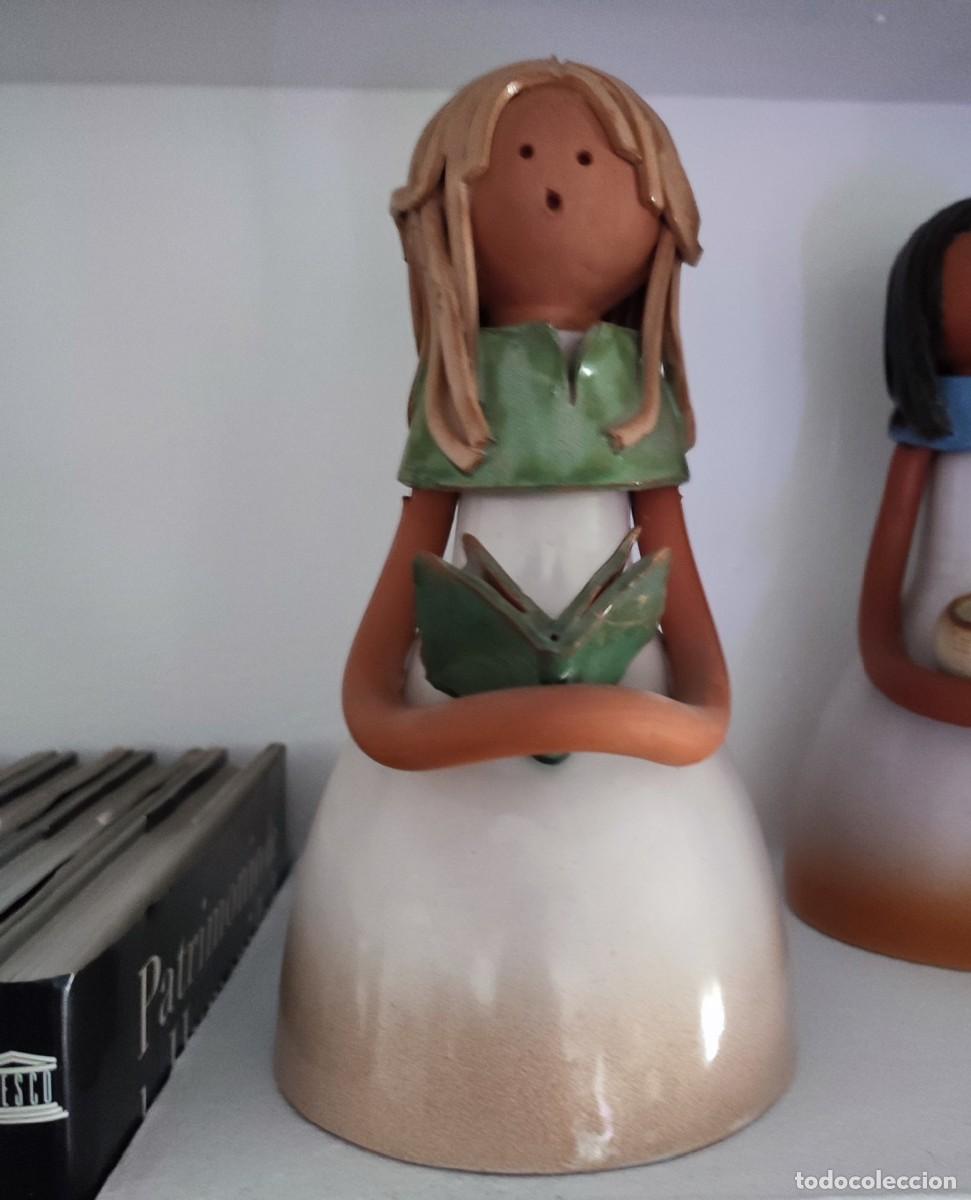 Antig&uuml;edades: Figura de cer&aacute;mica esmaltada - Foto 1