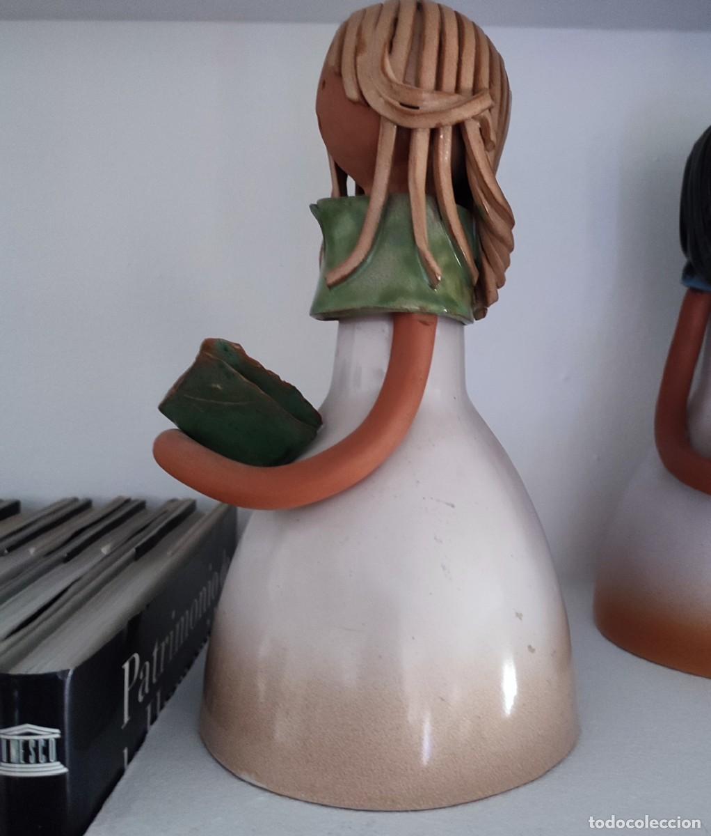 Antig&uuml;edades: Figura de cer&aacute;mica esmaltada - Foto 5