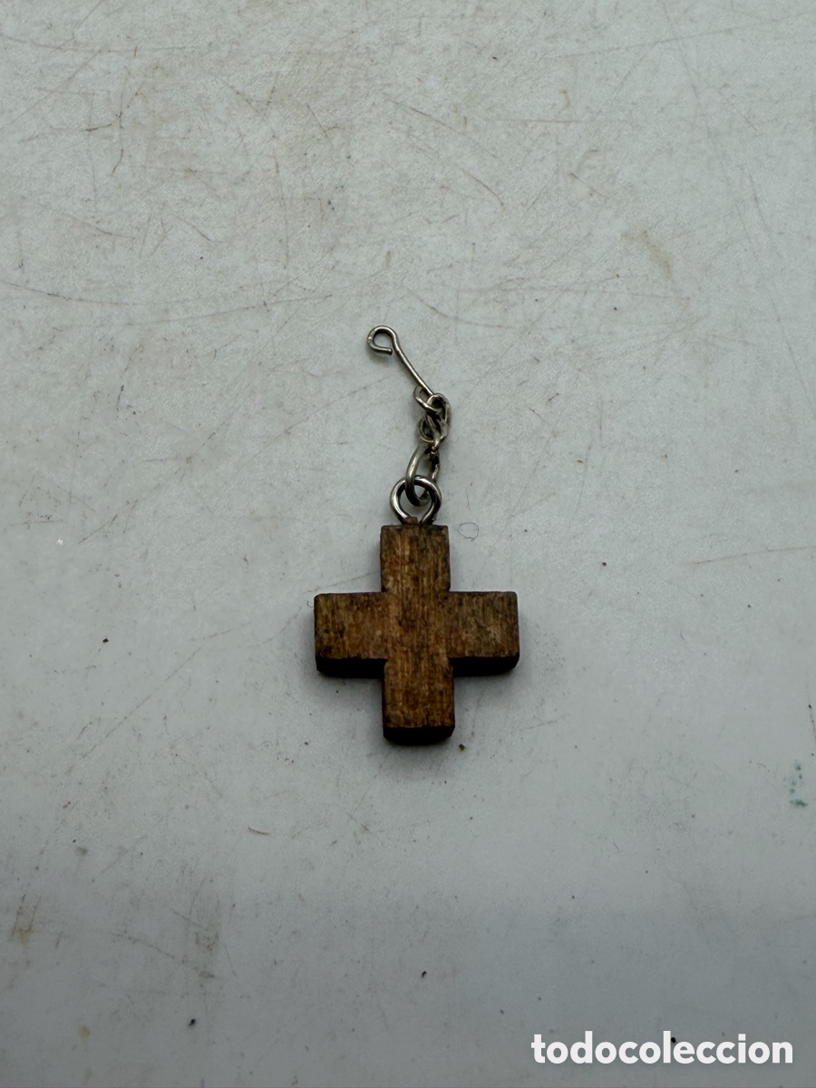 Antig&uuml;edades: Antigua Cruz de Madera - Foto 3