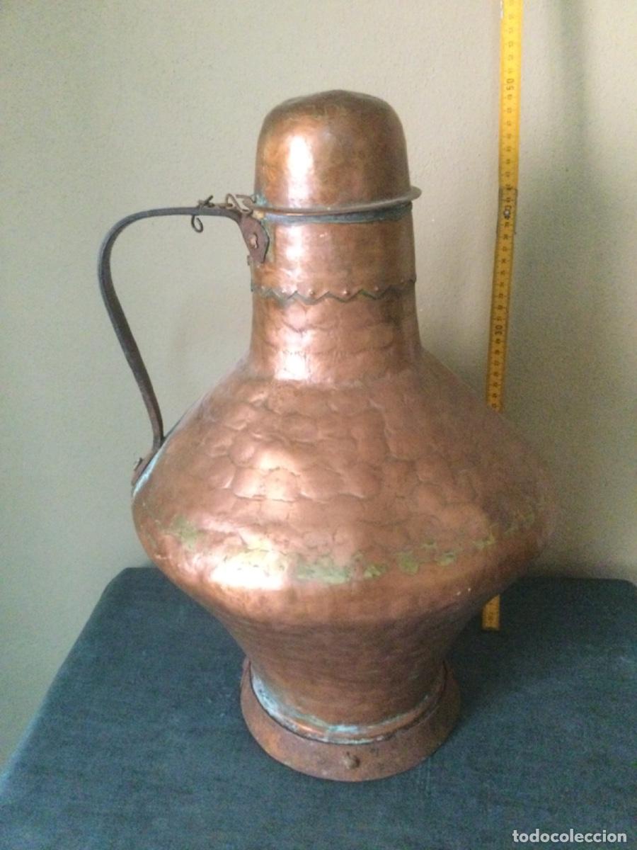 Antig&uuml;edades: ANTIGUO C&Aacute;NTARO DE COBRE
