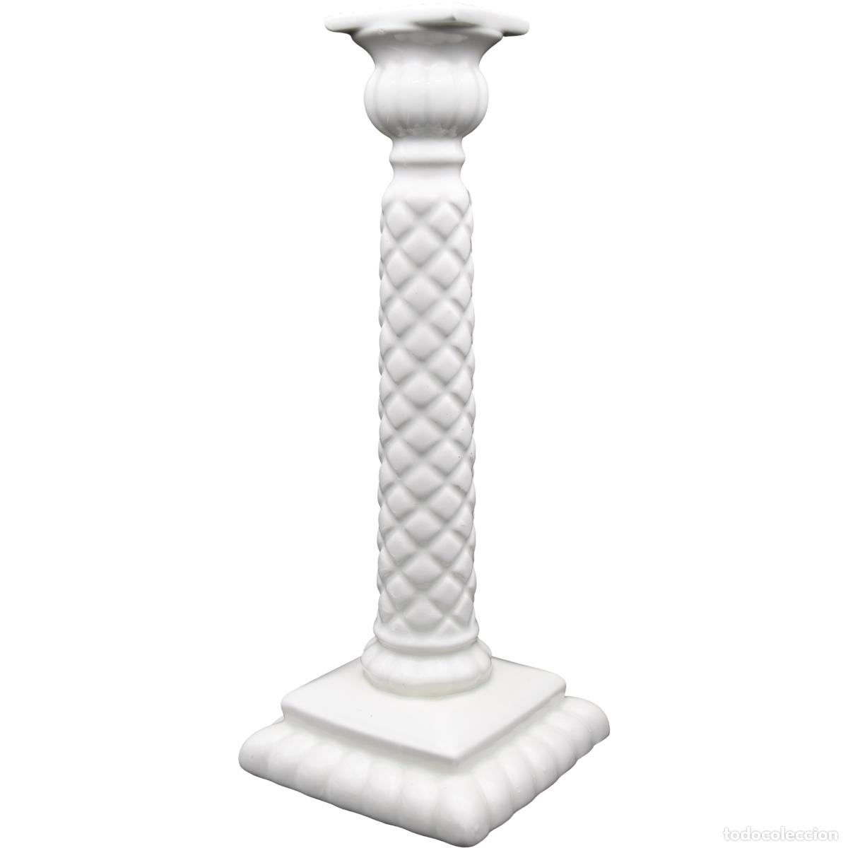 Oggetti Antichi: Candelero porcelana espa&ntilde;ola