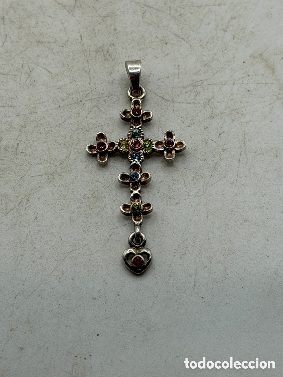 Antiguidades: Antigua Cruz de Plata
